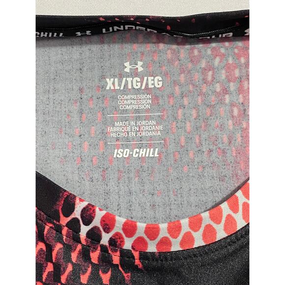Under Armour Mens UA Iso Chill Compression Printed Long Sleeve XL - Picture 3 of 11